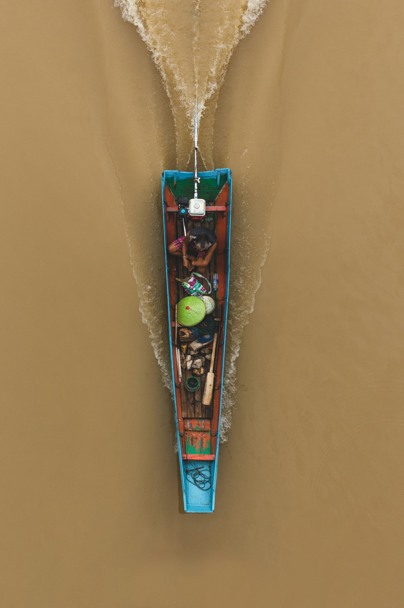 Bateau traditionnel sur la Nam Ou vers Muang Ngoi