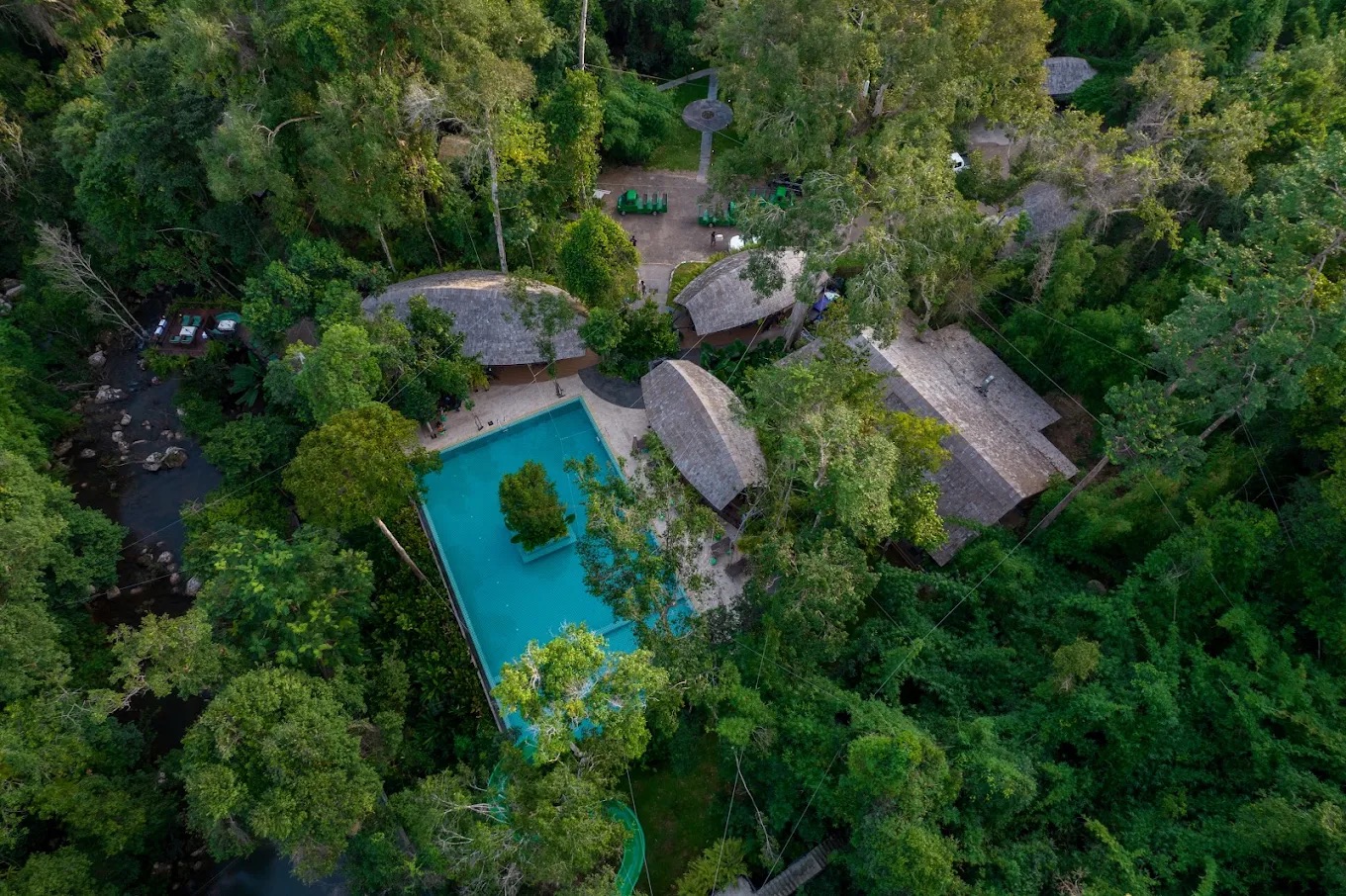 Lodge de charme niché dans la nature au Laos